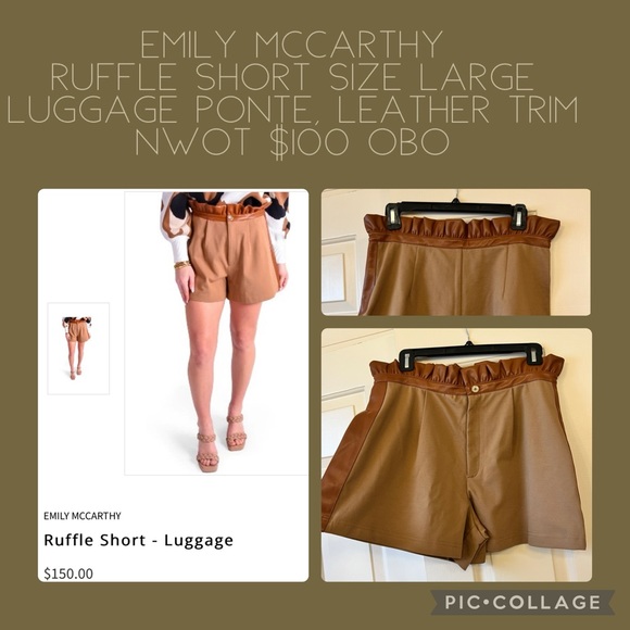 Emily McCarthy Ruffle short